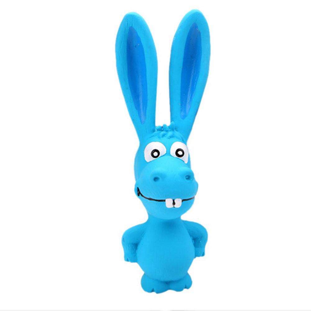 Rabbit Squeaky Latex Chew Toy for Dogs