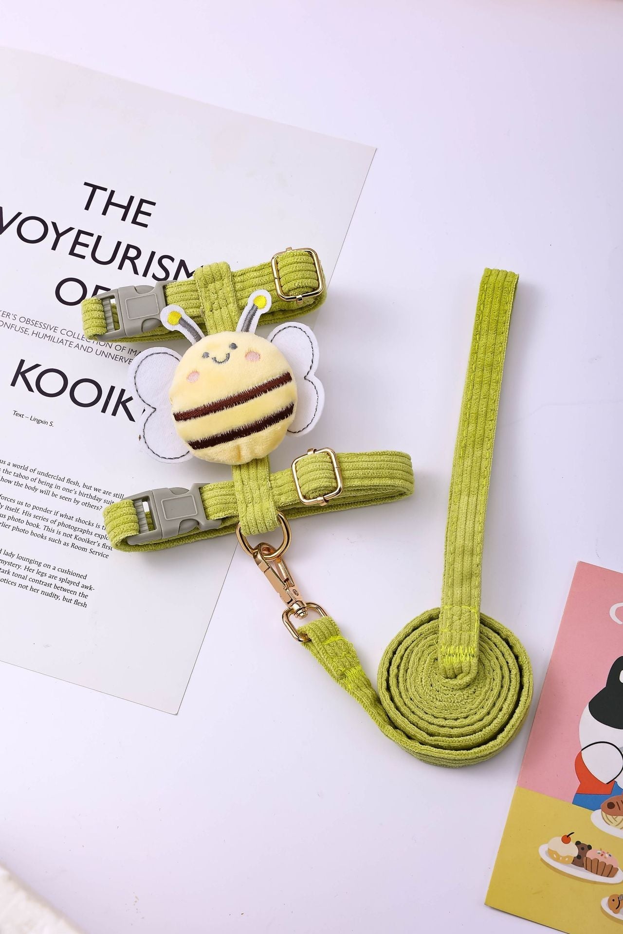 Vest-Style Dog Harness & Traction Rope