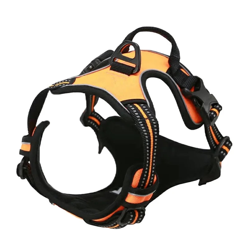 Reflective Fit Adjustable Dog Harness — All Sizes