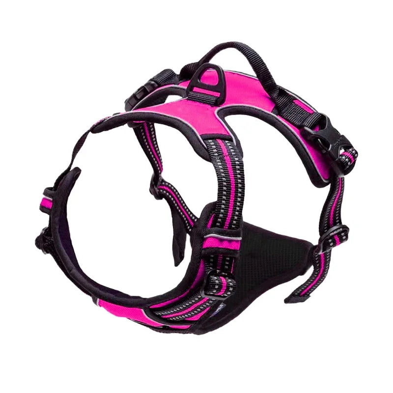 Reflective Fit Adjustable Dog Harness — All Sizes