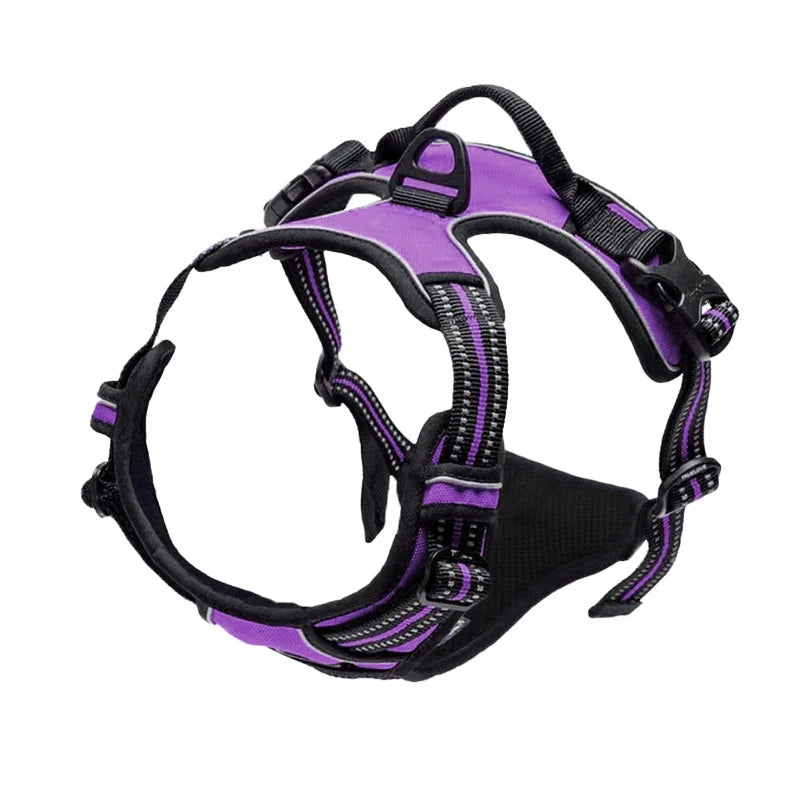 Reflective Fit Adjustable Dog Harness — All Sizes
