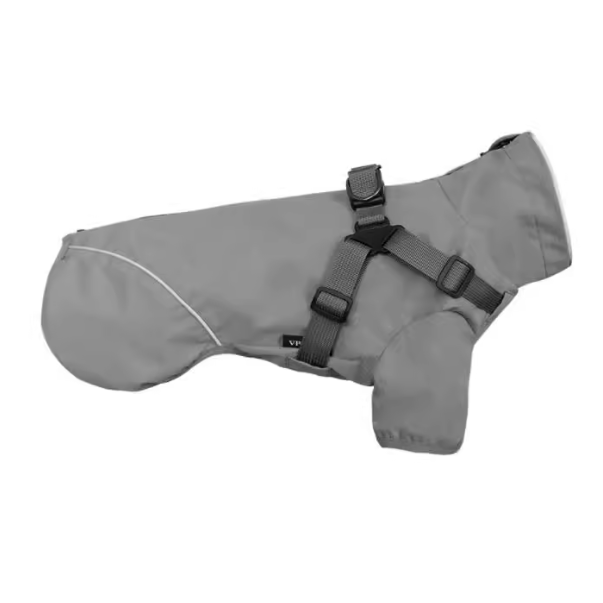Milou & Lumi Waterproof Reflective Dog Jacket with Harness